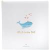 goldbuch Little Splash 15 500 album per neonati con motivo balena, 58 bianchi con divisori in pergamena e 4 pagine illustrate, copertina in stampa artistica ca. 31 x 30 x 4 cm