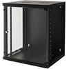 Connetto CO1912UN - Armadio rack 19 12 unita' da muro per reti (a)620 x (l)540 x (p) 450 mm colore nero porta vetro