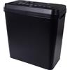 OFFICER PRODUCTS OFFICE PRODUCTS Distruggidocumenti/Taglio a strisce/Taglio Trasversale/Tritadocumenti/Fino a 10 fogli A4/Cestino 14 l/Nero/Distruggi documenti personali e da ufficio