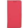No name Custodia a libro per Xiaomi Mi 10T Pro con magnete intelligente, colore rosso.