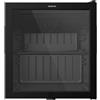 Cecotec Mini Frigorifero con Porta in Vetro Bolero CoolMarket BC 52 Black. Capacità 52 Litri, Larghezza 44,5 cm, Altezza 50,3 cm, Illuminazione LED, Temperatura 0ºC a 10ºC