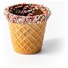 N/A Bicchiere in Wafer e Cioccolato Chocup 60ml