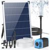 Biling Fontana solare per esterni 12 W 605 l/h silenziosa pompa per laghetto solare con