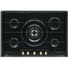 Electrolux Piano cottura gas 5 zone SERIE 300 Pn750Ruv Soft line Nero opaco