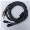 Ricambio cavo cuffie per Sony per MDR-Z7M2 e per MDR-Z1R 3,5mm 3 metri