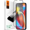 Spigen Pellicola protettiva in vetro temperato Spigen Black Frame per iPhone 13