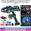 Lucidatrice Auto a 2 Batteria Al Litio Da 21V 2000Mah 6 Velocità con Accessori