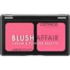 Catrice Palette di fard CATRICE Blush Affair in polvere e crema 020 Pleasing Pink 6 g