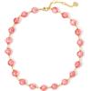 SODINI Collana Girocollo Ester Sfere Rosa Corallo Oro Regalo Donna Bijoux Donna