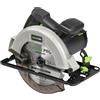 GALAX PRO 1400W sega circolare - taglio 62mm e motore rame per legno | Lama 185m