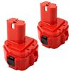 Tecmana 2X Tecmana 12V 3.5Ah Batteria per Makita 12V PA12 1220 1222 1233 1200 1234 1235