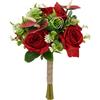 Centrotavola finto rosso anthurium fiori per ricevimento matrimonio casa