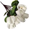 Mazzo di Fiori di Ciclamino Artificiale con 7 Rami per Mensola Tavolo Decorazion