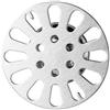 Copriscarico a Pavimento 8x8 cm Tondo in Acciaio con Rete Fine Cattura Cape