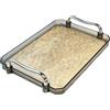 Vassoio di lusso nordico in plastica per mobiletto portagioie 45CM 25CM 1CM