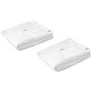 Kippen 6057Y - Confezione da 2 pezzi di Telone Retinato Trasparente con Grammatura da 130 g/m². Taglia 3x4 (12 m²)