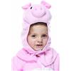 Rubie's Costume Maialino Carnevale Travestimento Bambino da 1, 2, 3 Anni 30602