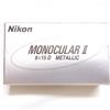 Nikon 6x15D monocolo metallico II Fedex
