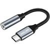 Beline Adattatore USB-C/Jack da 3,5 mm per DAC Samsung Beline, colore grigio.