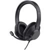 Trust Cuffie microfono filo Ayda Max USB Black