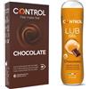 CONTROL Bake Off Chocolate kit da 1 confezione di preservativi Chocolate 6 pezzi e un