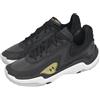 Under Armour Spawn 7 UA Black Yellow Men Basketball Hoopers Shoes 3028461002