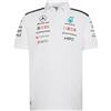 adidas Uomo Mercedes - Amg Petronas Formula 1 Team Engineers Polo Shirt, Black, 3XL