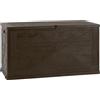 Multibox Wood Baule Da 420L Multiuso 120X56X63H Cm Portaoggetti Da Giardino, Fin