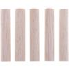 PACK 5/10 BALSA BALSA DOWEL (50 Mm 80mm 130mm) Lunghi Bastoncini in Legno