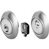 Disec Defender Magnetico Disec MAG 3G Porta Blindata Cilindro Europeo Cromo Satinato