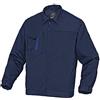 Deltaplus Delta Plus M2VE2BMPT M2VE2 Mach2 - Giacca da lavoro in poliestere/cotone, taglia S, blu navy, blu reale, confezione da 10