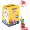 Grupo Erik Lampada da Tavolo Ricaricabile One Piece Manga - Lampada Scrivania LED con 3 Temperature di Luce, Dimmerabile, Collo Flessibile e Vano Multifunzione | Cavo USB o Batterie (14 x 44 x 14 cm)