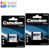 Camelion 2x CAMELION 2CR5 Batterie Fotocamera Litio 6V 1400mAh DL245