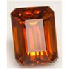 Senza marchio Zaffiro Cioccolato Ceylon Certificato Naturale 5,40 Ct 10x7 MM Smeraldo Gemme...