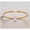 MR Bracciale Oro 18K 750 Mls. Rigido Tubo Rettangolare 2,8 MM.