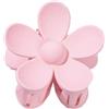 ECARLA Fermaglio per capelli a forma di fiore, rosa cipria pastello SP152R