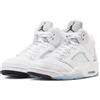 Nike HQ7978-103 Nike Air Jordan 5 Retro "White/Metallic Silver"
