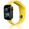 Cinturino in silicone Beline giallo per Apple Watch