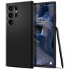 Spigen Custodia Spigen Liquid Air nera per Samsung Galaxy S23 Ultra.