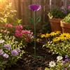 4 Pieces Abbeveratoio Api Decorativo Abbeveratoio a Fiore per Cortile