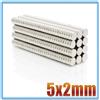 20 Pezzi Magneti Neodimio NdFeB Tondi Cilindrici 5x2mm 5*2mm Potenti