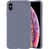 Mercury Custodia in silicone color lavanda per Samsung Galaxy S23 Ultra Mercury