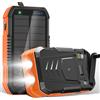 Honestself 70000 mAh Solar Powerbank PD 30 W Power Bank Wireless Batteria esterna per