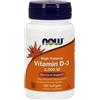 NOW FOODS Vitamin D-3 2000 IU 120 softgels - 3 conf.