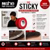 SHE Sticky Nastro Biadesivo Trasparente Per Protesi Toupet Parrucche