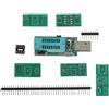 CH341A Programmatore v1 7 Supporta 1 Kit Conversione Livello 8V e Schede Adattat