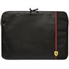 Ferrari Custodia per laptop Ferrari Carbon Smooth Black da 14"