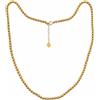 Collana Con Sfere in ORO GIALLO Lucida 18 KT 750% List. 775€