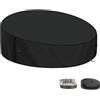 LAMUNI Coperture Isola Prendisole 180x90/50cm Copertura Letto da Giardino Rotond