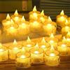BARAKYEG Candele a LED 35 pezzi Senza Fiamma candele led con Batterie Candele Elettriche